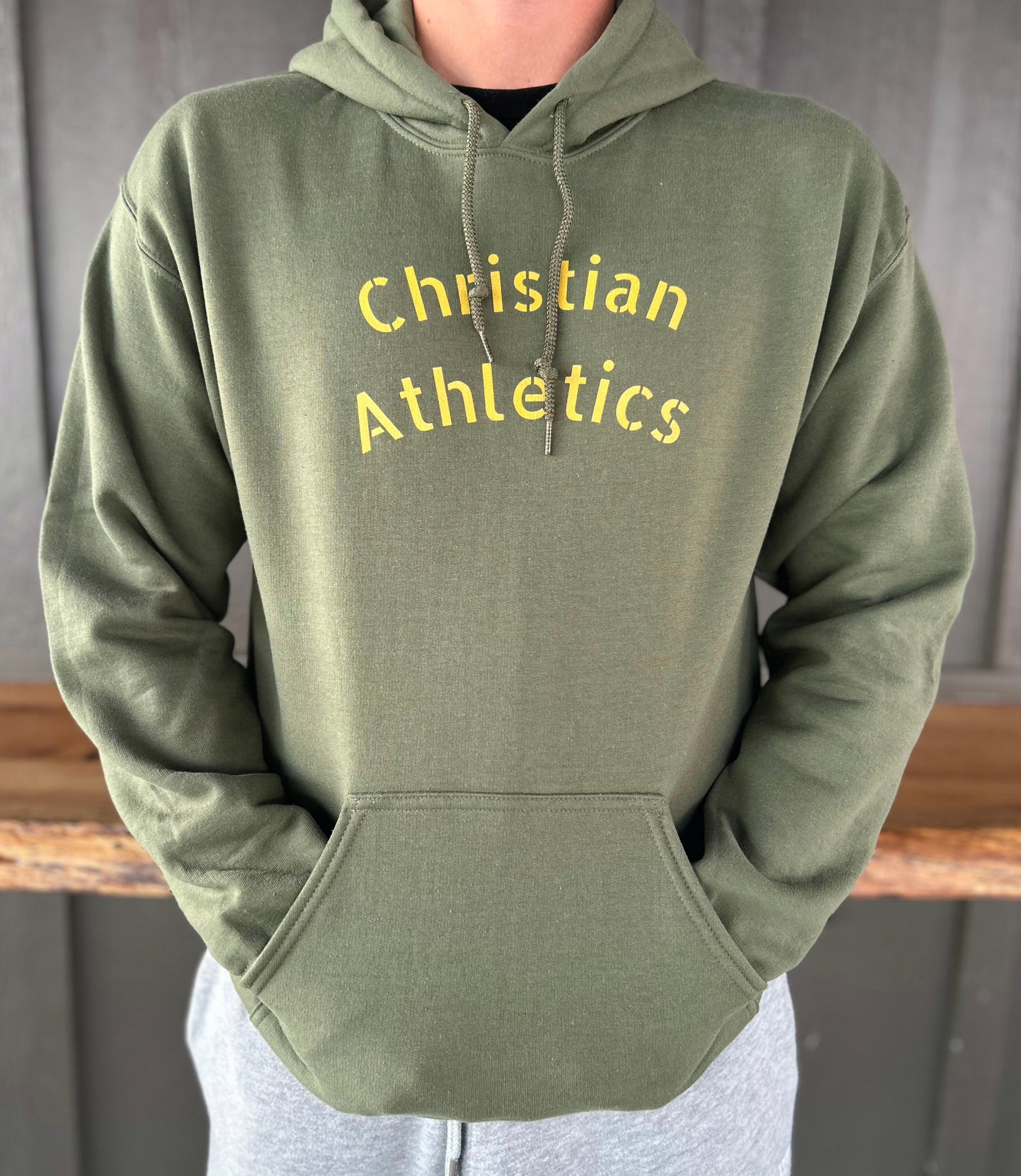 Mens Christian Athletics Hoodie